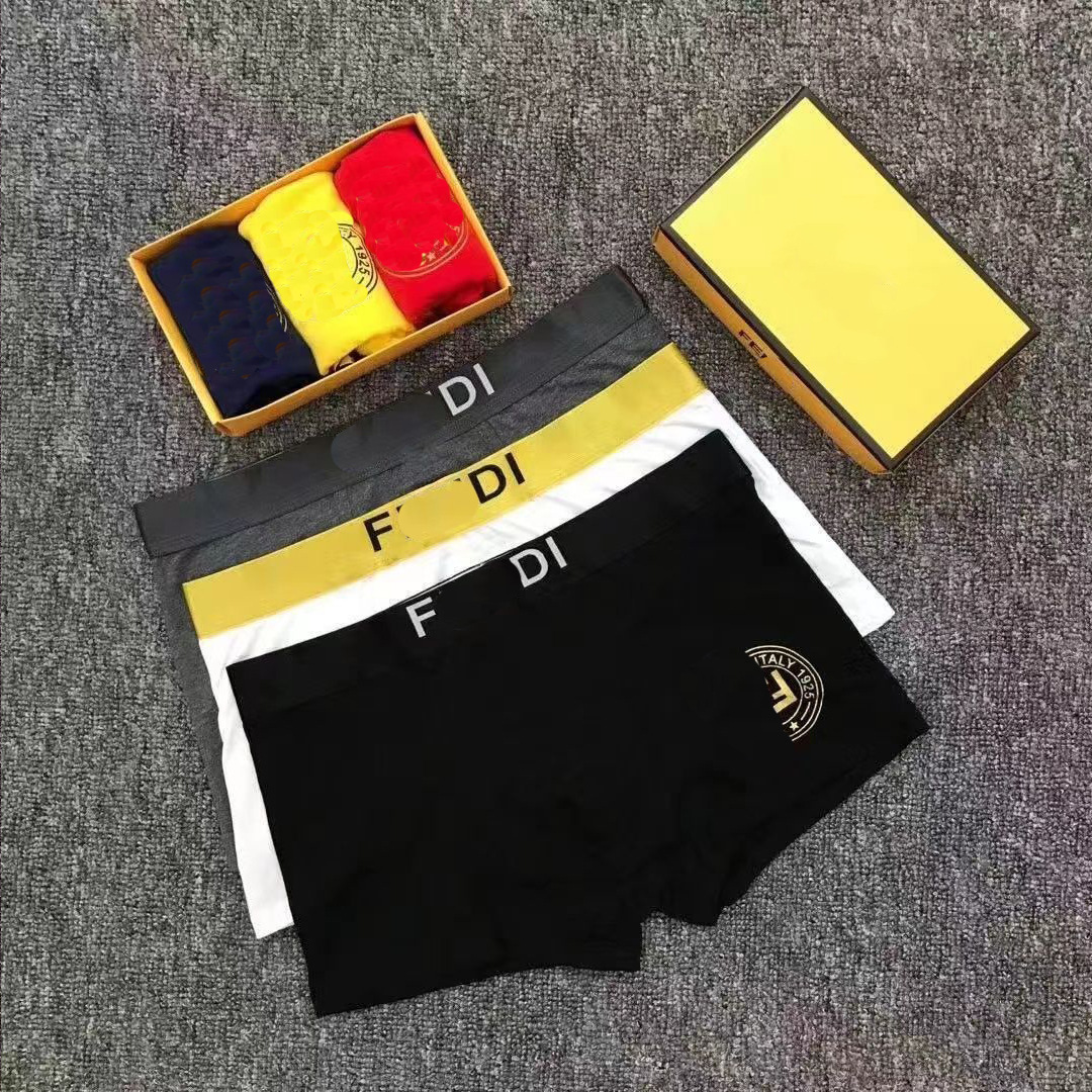 Designer Mens Underpants Sexy Cotton Boxershorts Comfortable Sports Briefs Boxers Breathable Male Size M-2XL T250805