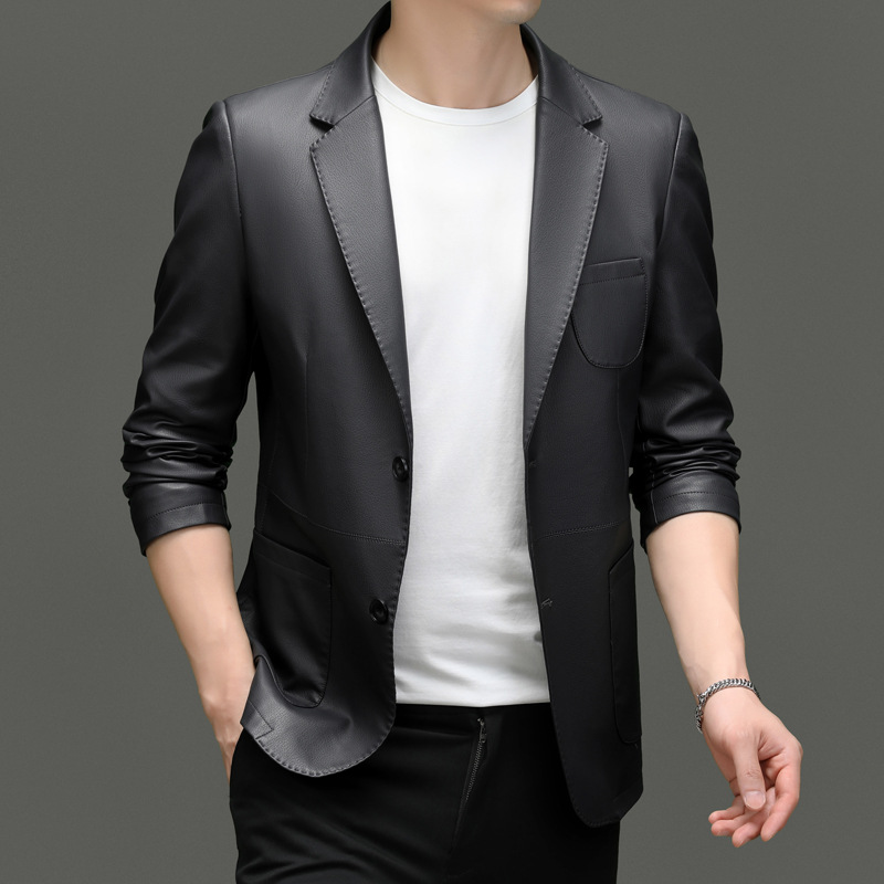 K293 Men's Dress Suit with Unique Jacquard Pattern