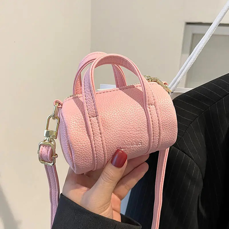 New Fashionable Mini Women s Pillow Bag with Advanced Feeling Soft Leather Lipstick Handbag Summer Candy Color Cute Designer Crossbody Bag bag