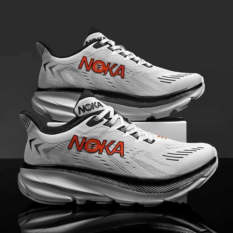 NEW 2025 Marathon Air Cushion Men Sports Running Shoes Carbon Plate Breathable Lightweight Cfortable Athletic Nonskid Sneakers Z250326