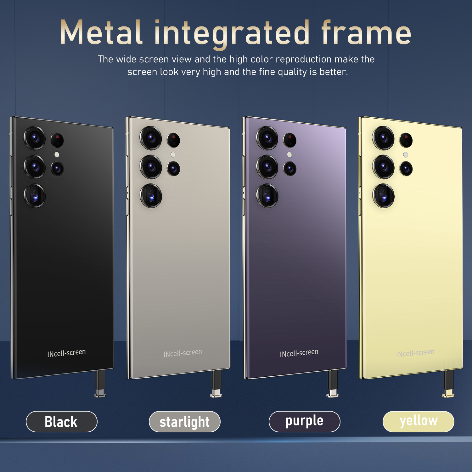 S24 Ultra Smart phone 7.3 inch Full Screen 4G/5G Cell Phone 16GB+1TB 7000mAh Mobile Phones Global Version Celulares
