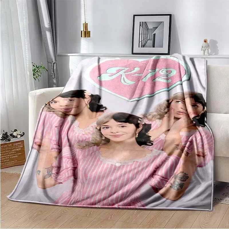 Melanie Martinez Blanket K-12CRY BABYPORTALSLightweight Warm Insulation Sofa Bed Office Car Knee Pads BlanketsDeckeXJ241210