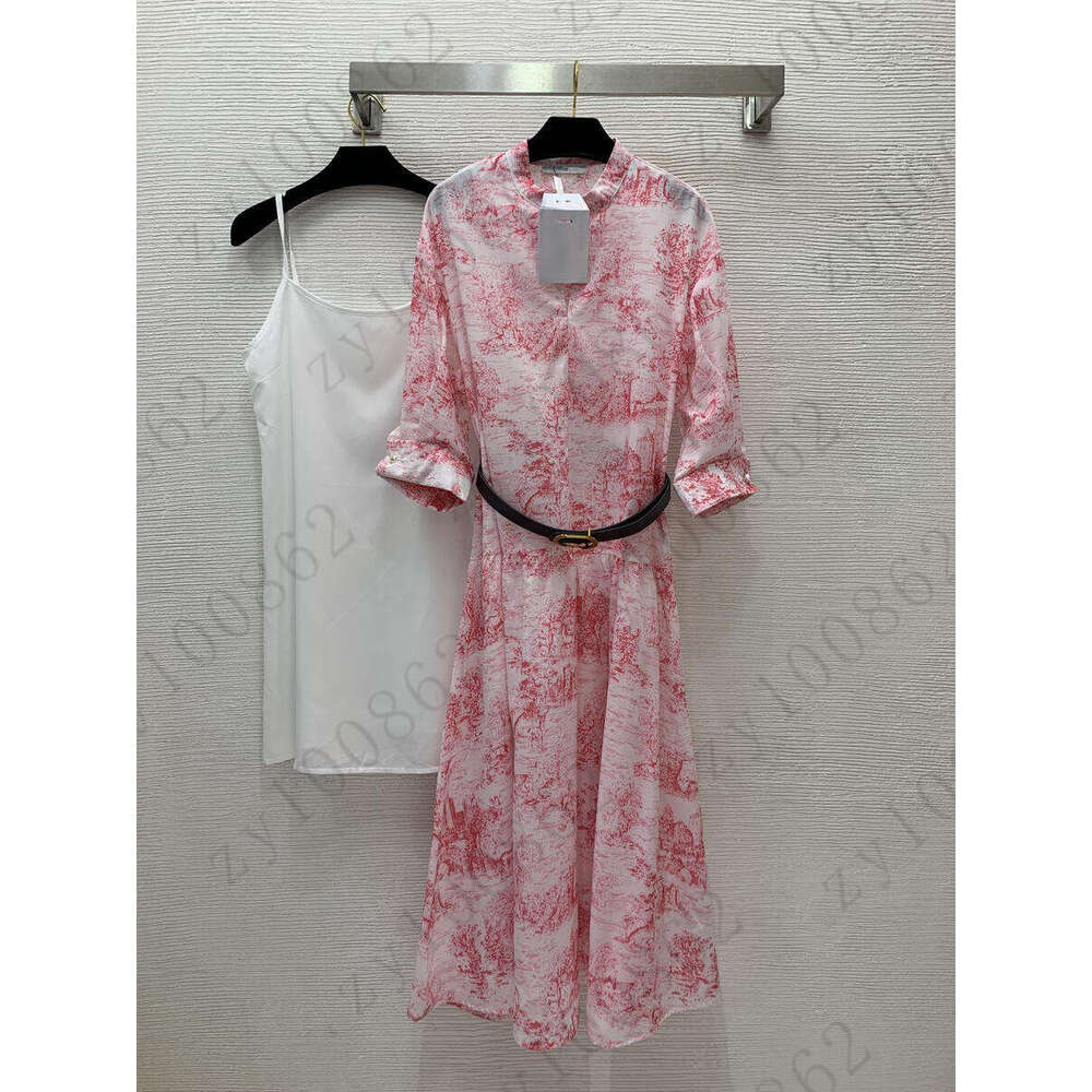 Brand women dress Designer skirt womens dresses Fashion Ink jungle printing Logo dresses skirts casual vacation Half-sleeve dress Dec 09 502a