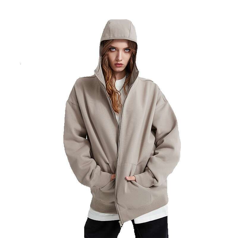 Ninja Mask Metal Zipper 350G Veet Ribbed Gloves Cuff Hoodie