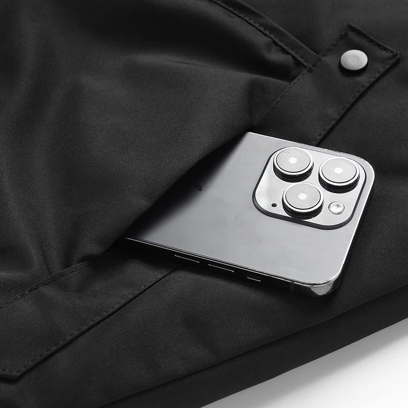 Autumn Jackets Men Coats Windbreaker Black Big Pocket Warm Plus Size 6XL 7XL 8XL Oversize Waterproof Cotton Outwear Loose 241209