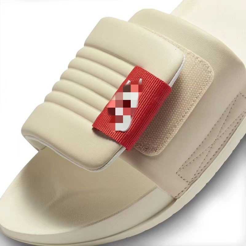 Summer New Velcro Slippers for Casual Sports Outerwear, Men's and Women's Bread, Beach Sandals