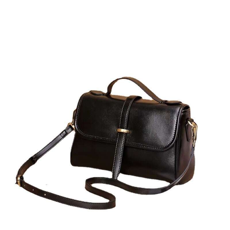 Designer's bag Cowhide Cambridge Messenger Bag new retro leather handbag women's stylish casual crossbody shoulder bag