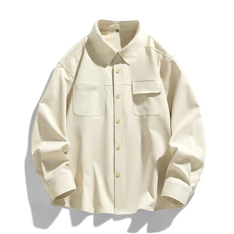 TFETTERS Japanese mens long sleeved cargo spring and summer full bag retro Korean style Dongdaemun 2024 241209