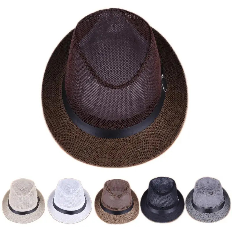 Mens Hat Fedoras Top Jazz Hat Adult Bowling Hat Classic Edition Chapeau Hat 241209