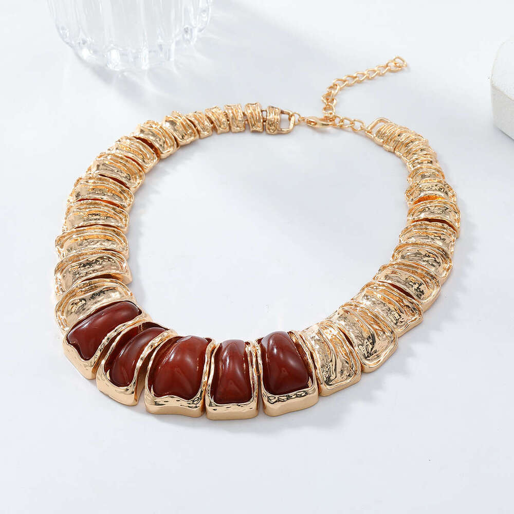 Advanced women's Cuban necklace, hip-hop exaggeration style, personalized accessories, accessories