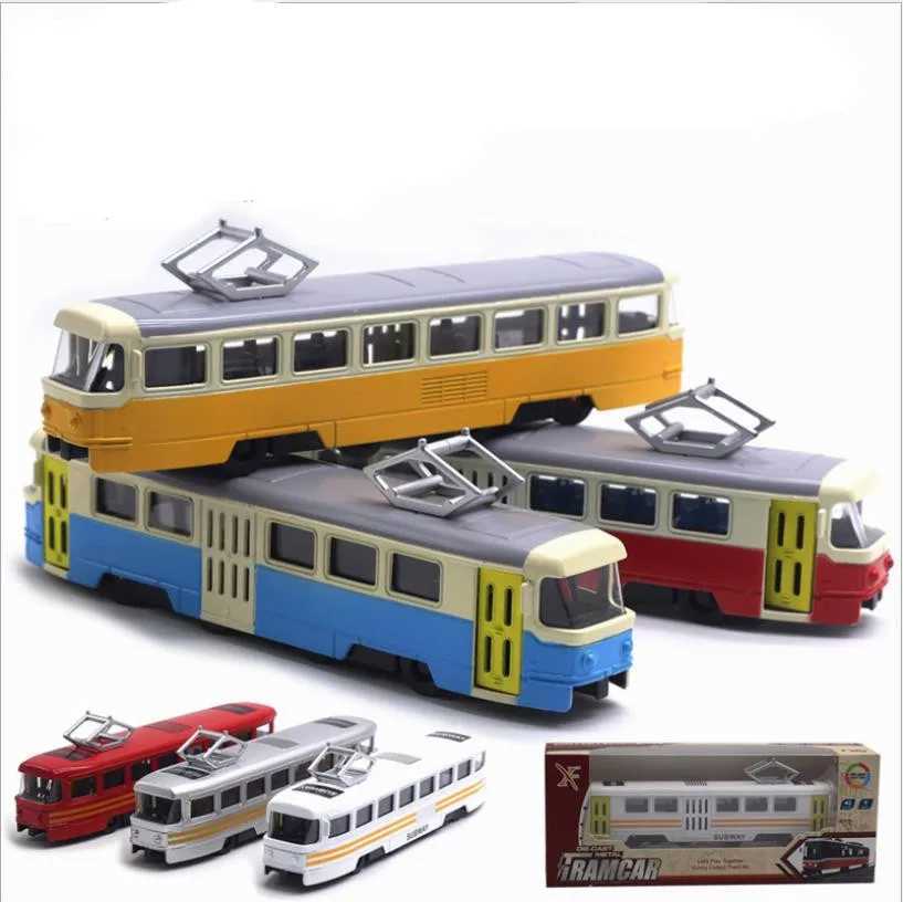 1 90 high simulation allows electric car models simulated sound and light music subway bus toys and new products in packaging to sell well X241209