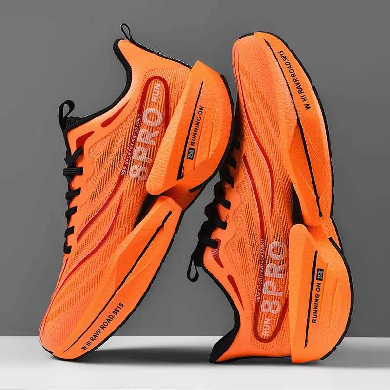 CarbonPlate Marathon Shoes Men Casual Sneakers Comfy Lightweight Athletic Sport Running Shoes For Men Tenis Outdoor Gym Footwear Z250225