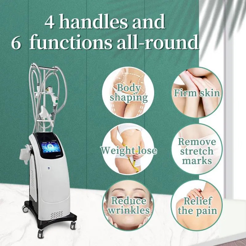 Best Result Cellulite Reduction Face Massager V Shape Vela Slimming Weight Loss Vacuum Roller Infrared IR Therapy Vera Full Body Sculpting Machine