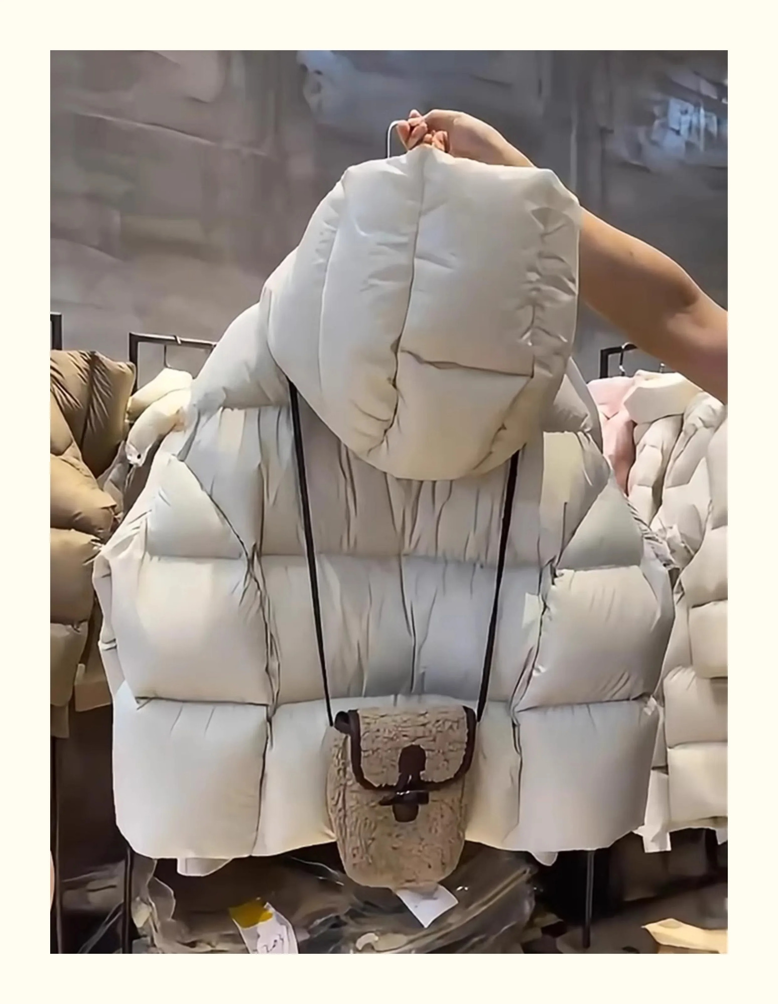 AOSSVIAO 90% White Duck Down Women Jackets Female Stand Collar Puffer Jacket Casual Loose Hooded Parkas 241209