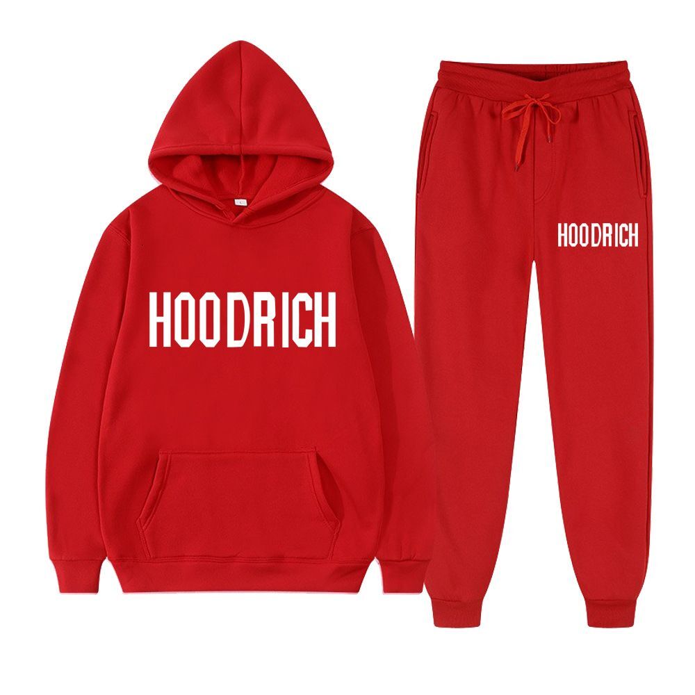 Hooded Sweater Letter Printing Set Casual Factory Direct Sales Clothes For Men Tracksuit Hoodies