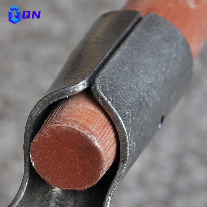 outdoor wooden handle hoe to loosen the soil to open up the land home planting vegetables weeding track hoe