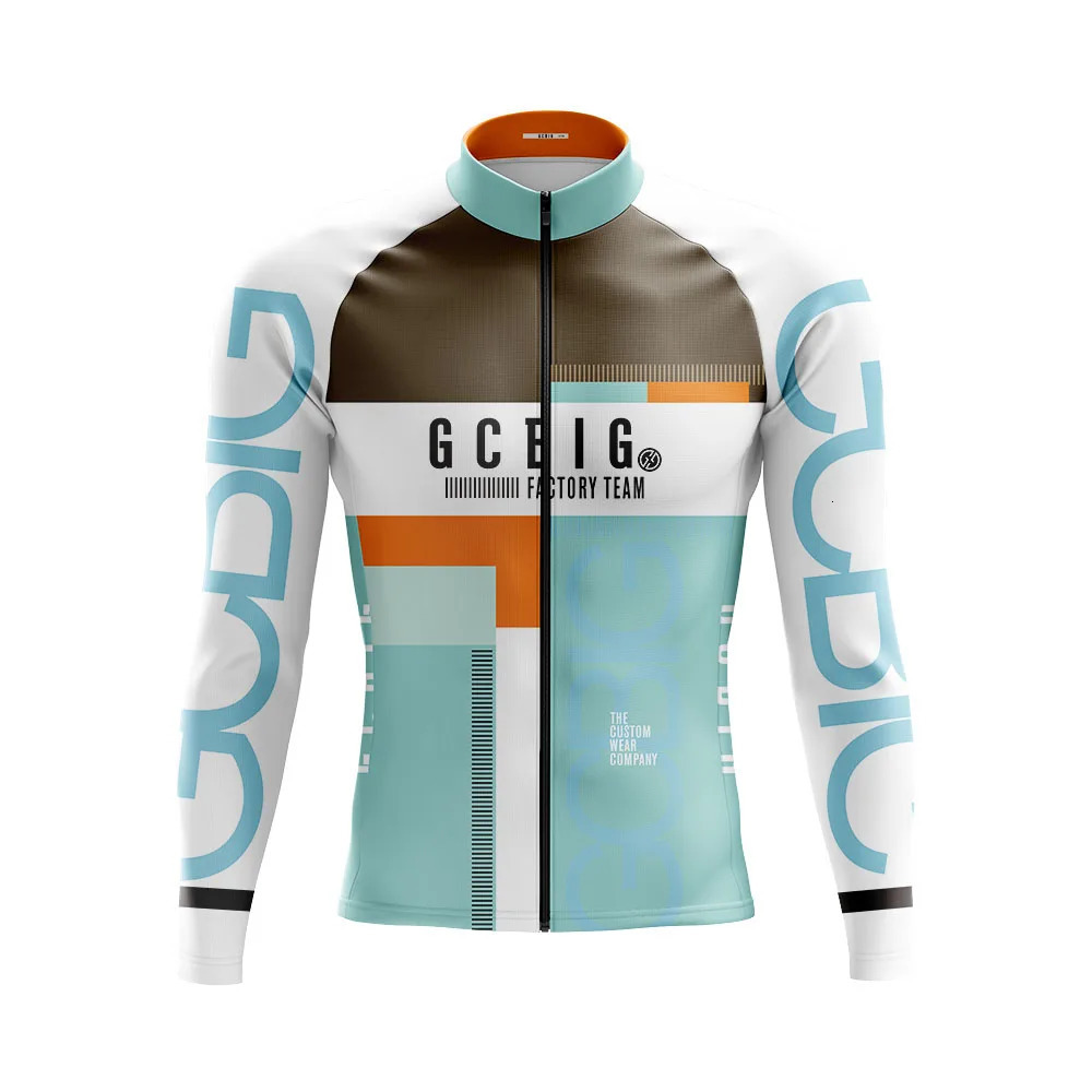 GCBIG mens cycling jersey winter long sleeved bib pants wool warm suit Mtb cycling road cycling clothing Ropa Ciclisimo 241209
