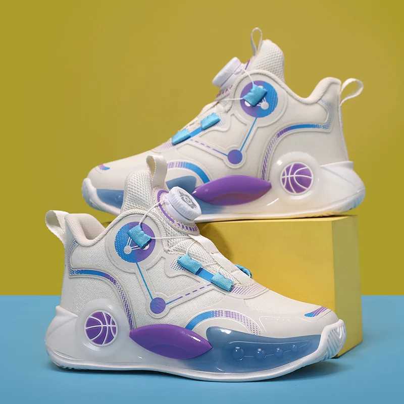 Luxury childrens shoes boys basketball sports shoes fashionable high school sports tennis shoes for children aged 4 to 12 boys sports shoes X2503221