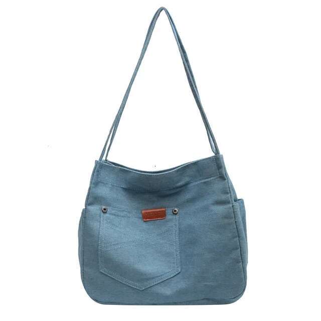 Designer's bag Denim Leisure Time High-capacity Women's Bags Autumn New Retro Style The Single Shoulder Simplicity Versatile Tote Bag