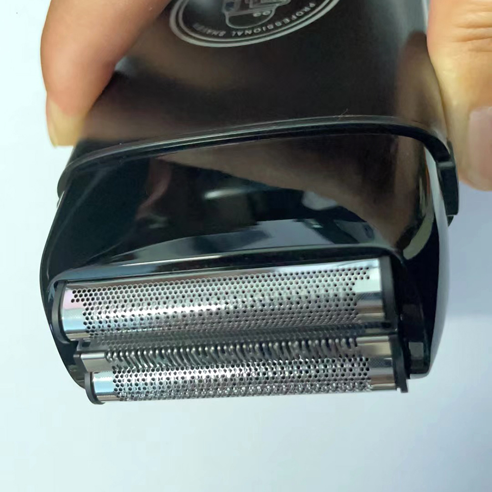 Pro Triple Foil Shaver Rechargeable Beard Trimmer Barber Electric Cordless Razor Close Bald Head Shaving Hine For Men