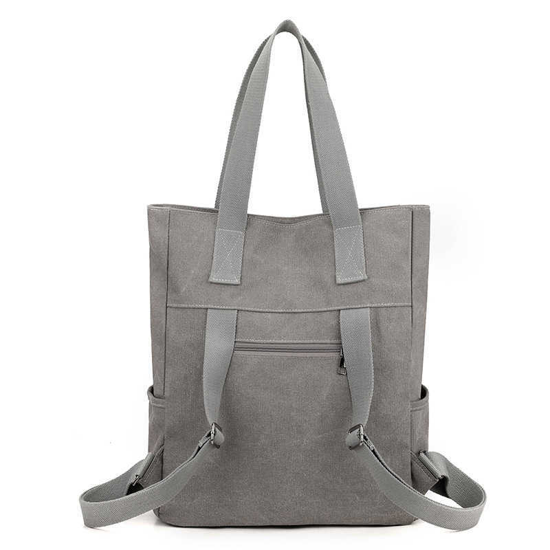 Shoulder Bag Women's Bag Trendy Versatile Large Capacity Handheld Cross Shoulder Backpack Fashion Canvas Bag 241215