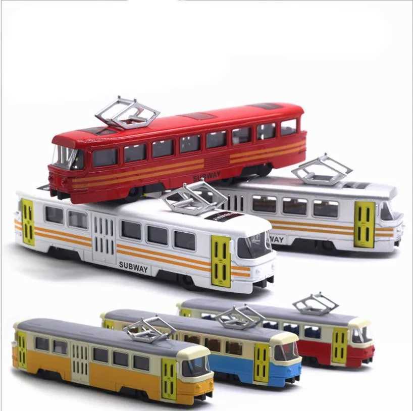 1 90 high simulation allows electric car models simulated sound and light music subway bus toys and new products in packaging to sell well X241209