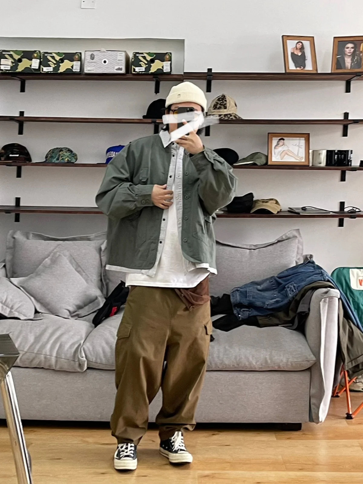 High Quality Hip Hop Cargo Pants For Men Clothing Koran Fashion Streetwear Skateboard Baggy Pants Harajuku Casual Trousers Male 241209