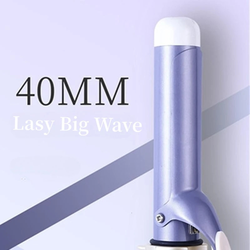 home appliance Iron Hair Curler 40mm Big Wave Formers Curler Hair Rollers Auto Rotating Hair Curler 241209