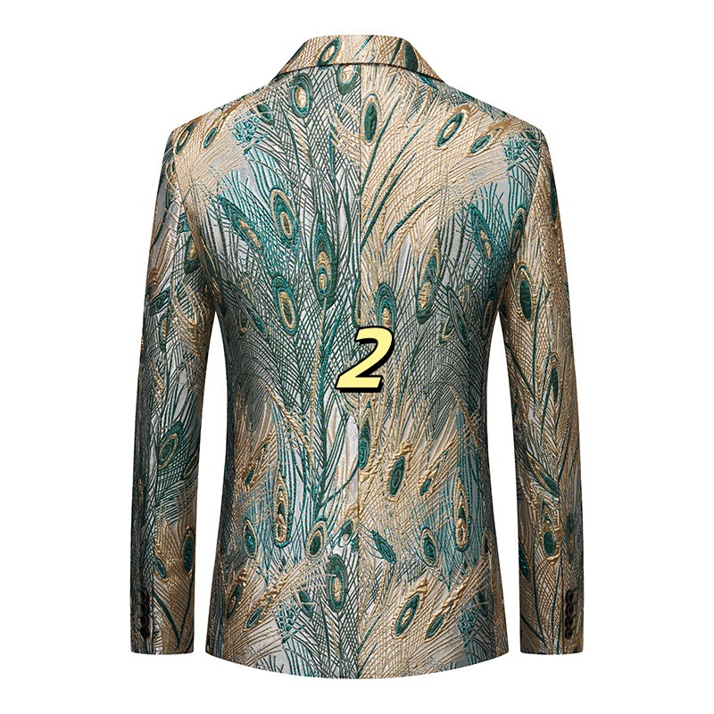 A4-Slim Fit k1375 Single-Breasted Business Suit Jacket - Stylish Tailored Look