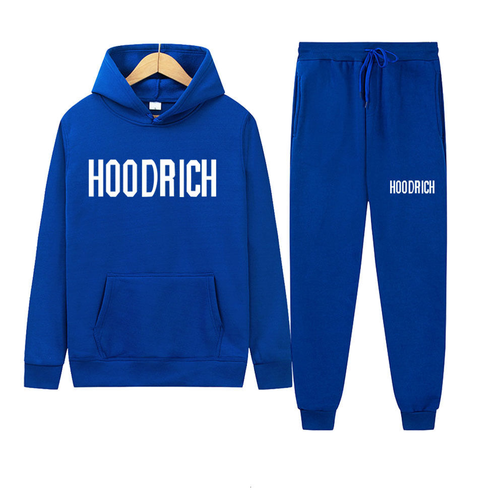 Hooded Sweater Letter Printing Set Casual Factory Direct Sales Clothes For Men Tracksuit Hoodies