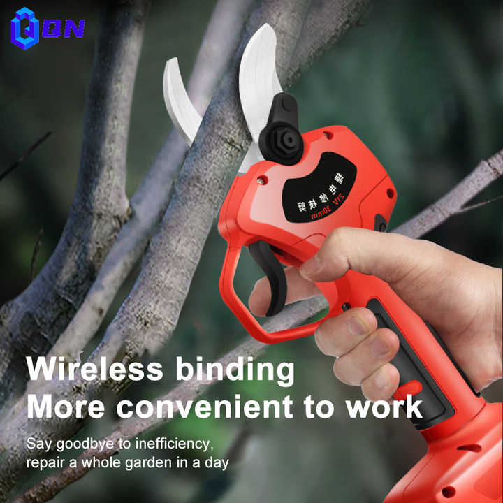 Pruning personalized garden tools 40mm Brushless Electric Secateurs Branch Cutter Power Shears Electric Pruning Saw Cordless