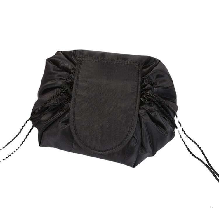 Women Drawstring Cosmetic Travel Storage Makeup Bag Organizer Female Make Up Pouch Portable Waterproof Toiletry Beauty Case