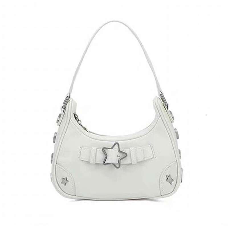 Leisure Wind Moon Tooth New Versatile Casual Shoulder Star Spicy Girl Underarm Bag Female Fashion Quality Classic B4