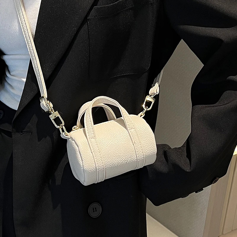 New Fashionable Mini Women s Pillow Bag with Advanced Feeling Soft Leather Lipstick Handbag Summer Candy Color Cute Designer Crossbody Bag bag