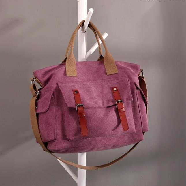 cross carry bag for women large capacity luggage schoolbag leisure travel backpack European single shoulder bag 241215