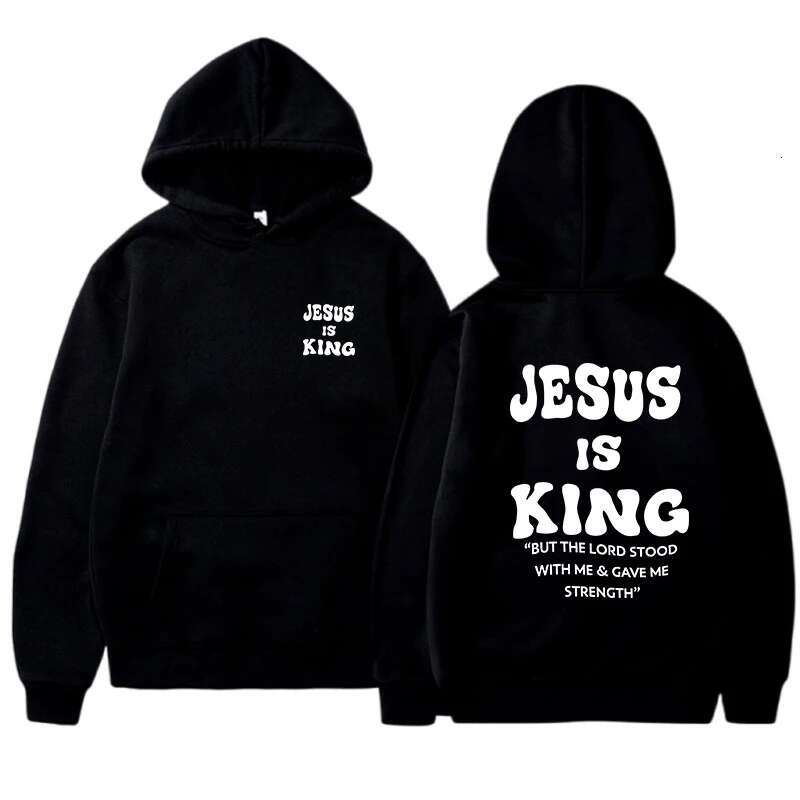 Plus Size Jesus Christian Hoodies Fashion Hoodie Letter Print Sweats Haruku Coats Women Sweatshirt Gym Pullovers Women's Men's and women