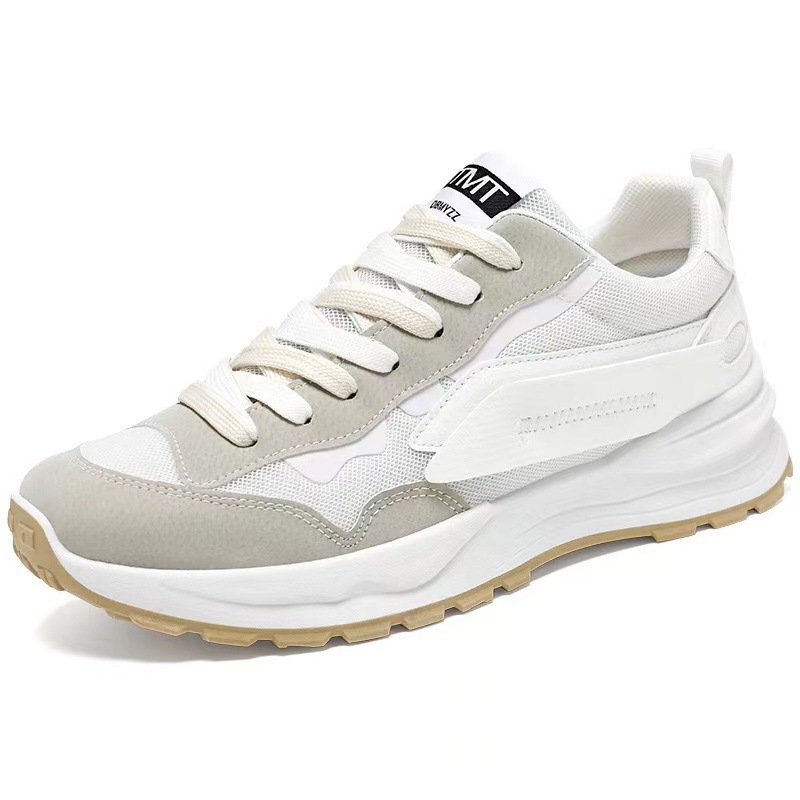 Free shipping New Men's Sneakers Outdoor Comfortable Running Shoe Waterproof Leather Casual Shoes for Men Lace Up Flats