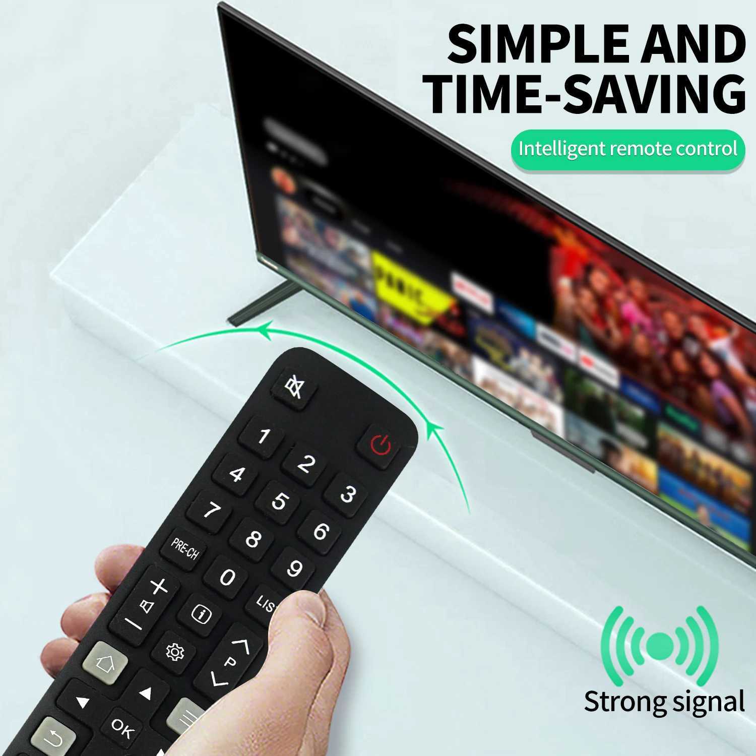 RC802N YAI2 Replace Remote Control for TCL Smart TV 32S6000S 43S6500FS 43DP640 U55P6046 RC802N YAI1 RC802N YUI1XJ241210