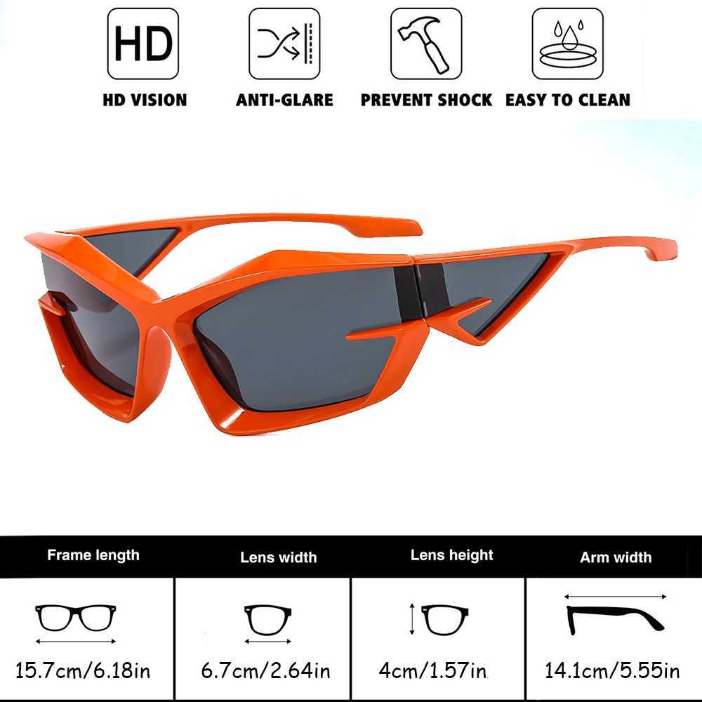 Future Technology Mens Sunglasses Y2K Sunglasses Fashion Cool Glasses UV400 W241210