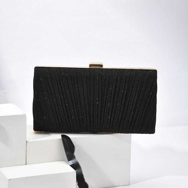 European Style Solid Color Dinner Bag Banquet Bag New Clutch Bag Fashion Simple Bag Celebrity Handbag 240920