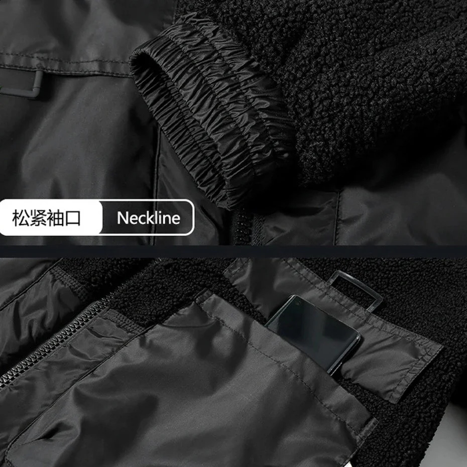 Polar Fleece Jacket Men Winter Thcik Warm Coat Plus Size 12XL Fashion Casual Male 241210