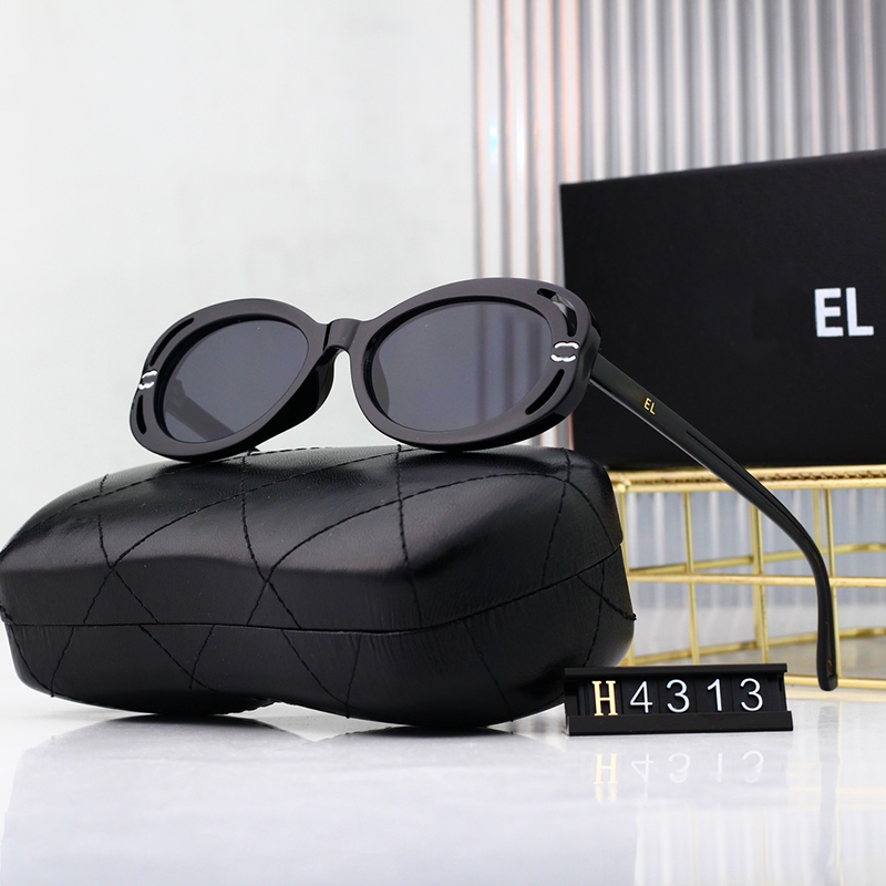 designer sunglasses for Women oval frame thin mirror legs frame Fine flat lenses Beach Sun Glasses Retro Frame