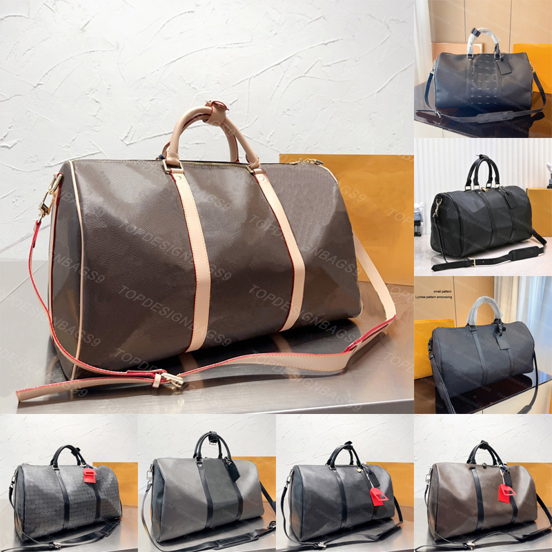 Mens Designer Duffel Bags Womens Outdoor Packs Fashion Travel Luggages Large Capacity Business Trip Luggage Unisex Sports Handbags 50cm