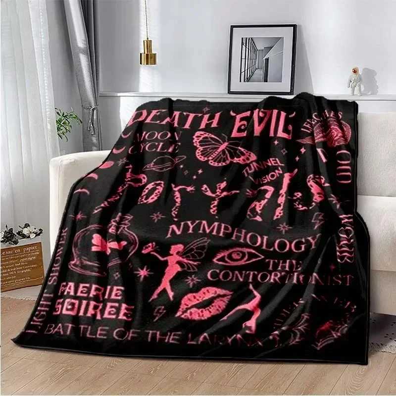 Melanie Martinez Blanket K-12CRY BABYPORTALSLightweight Warm Insulation Sofa Bed Office Car Knee Pads BlanketsDeckeXJ241210