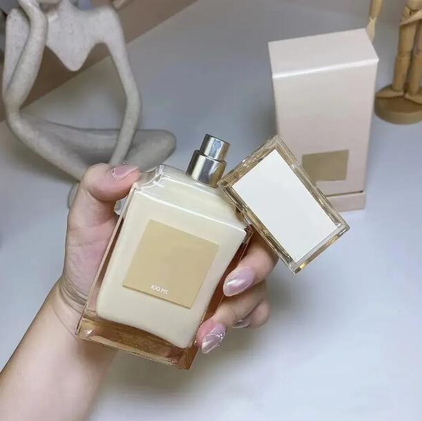 100ml Vanilla perfume BITTER PEACH Fragrance Cologne for Men Women with Good Smell High Quality Perfume Spray