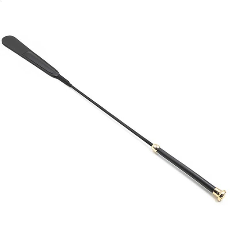 64CM leather whip with high elasticity support high-quality crop equestrian whip 241210