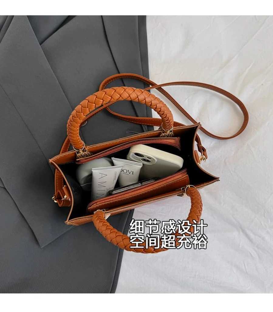 White Fashion Woman Bags 2024 Trend Luxury Elegant Women Girl Handbag Shoulder PVC Lady Crossbody PU Purses Womens TotebagC241211