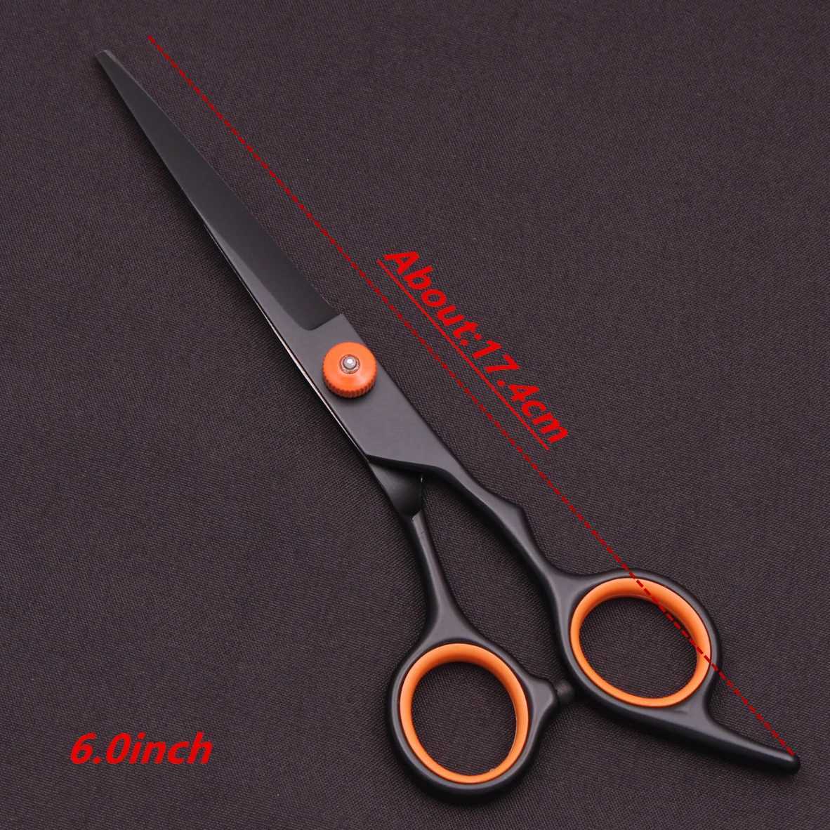 6.0-inch Stainless Steel Scissor Hair Clipper Thin Hair Comb Shaver Set Salon Barber and Home Delivery C1001 W241211