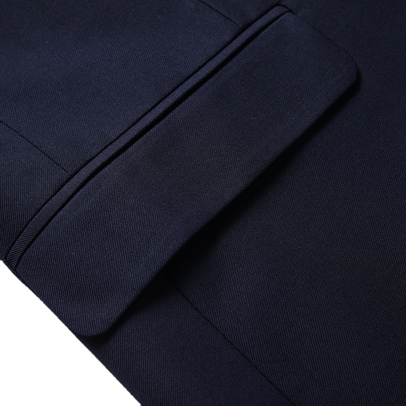 K708 Men's Slim Fit Single-Breasted Business Suit with Jacket