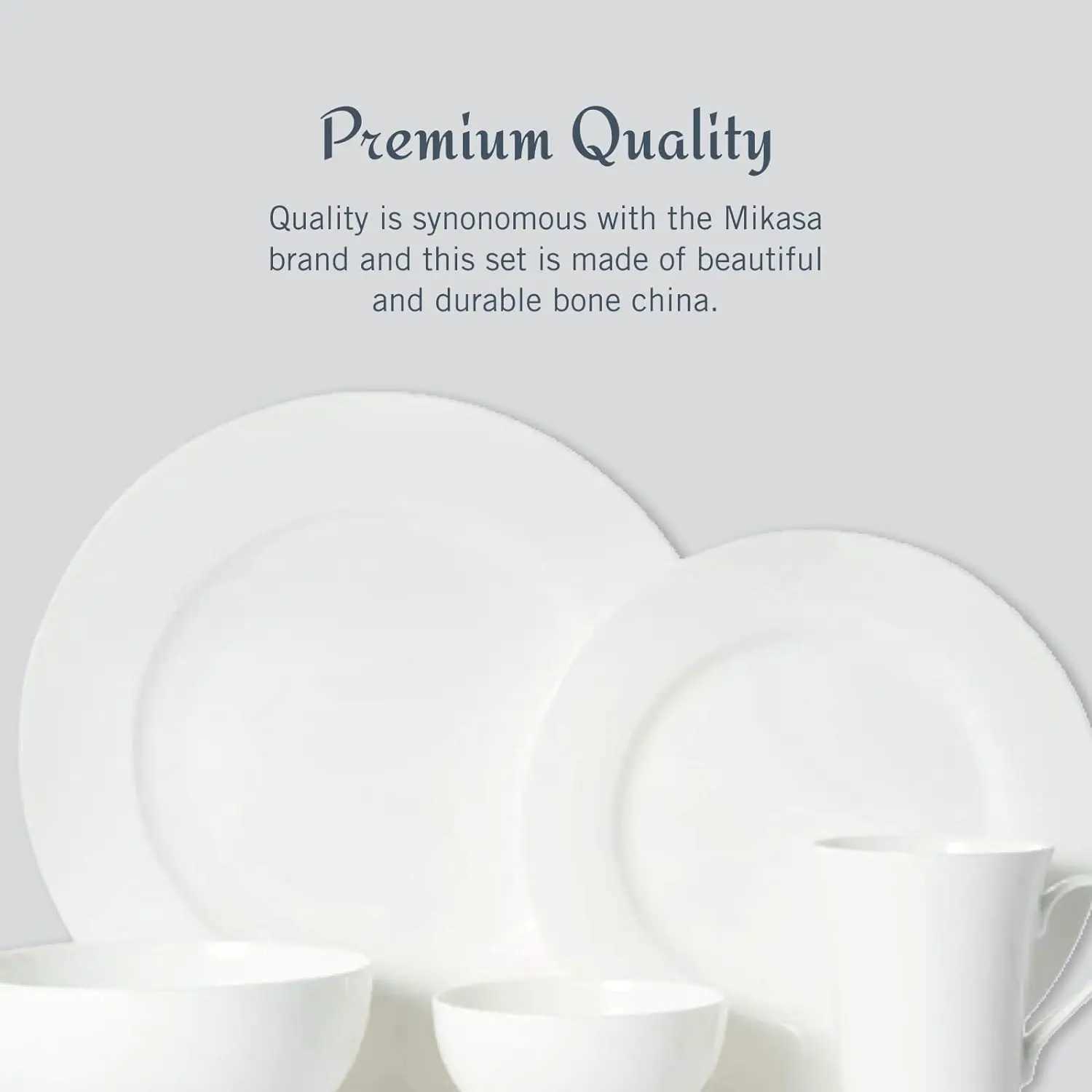Mikasa Delray Bone China Dinnerware 40-Piece SetXJ241209